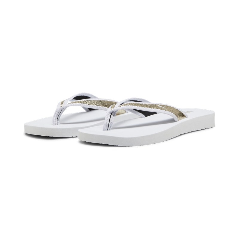 Papuci Puma Sandy Flip Metallic Shine - 2 | YEO