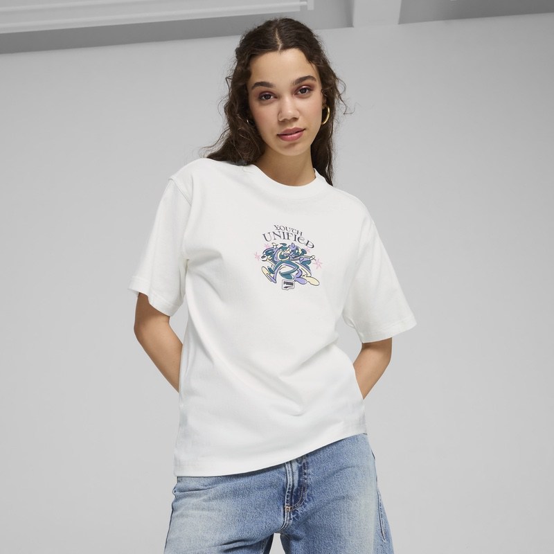 Tricou Puma Downtown Relaxed Graphic Tee