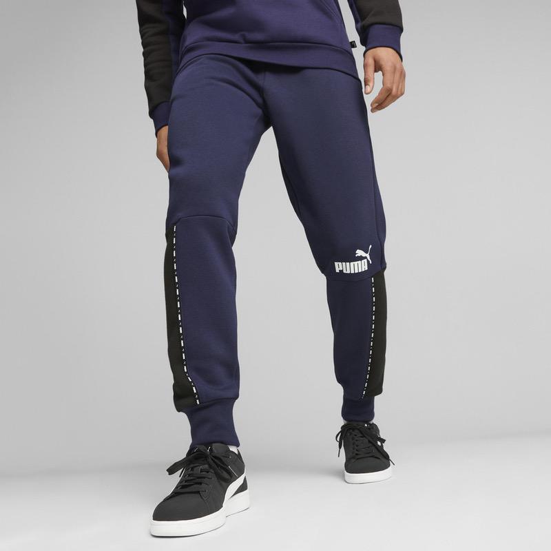 Pantaloni Puma ess BLOCK x Tape Sweatpants - 2 | YEO