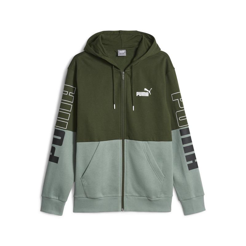 Bluza cu Fermoar Puma POWER Full-Zip Hoodie