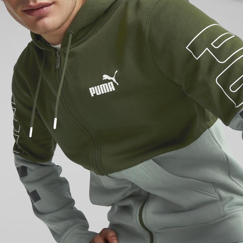 Bluza cu Fermoar Puma POWER Full Zip Hoodie - 4 | YEO