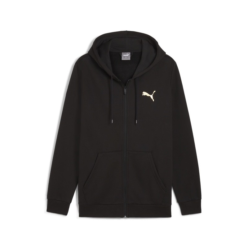 Bluza cu fermoar Puma ESS+ Logo Lab Holiday Full-Zip Hoodie Fl