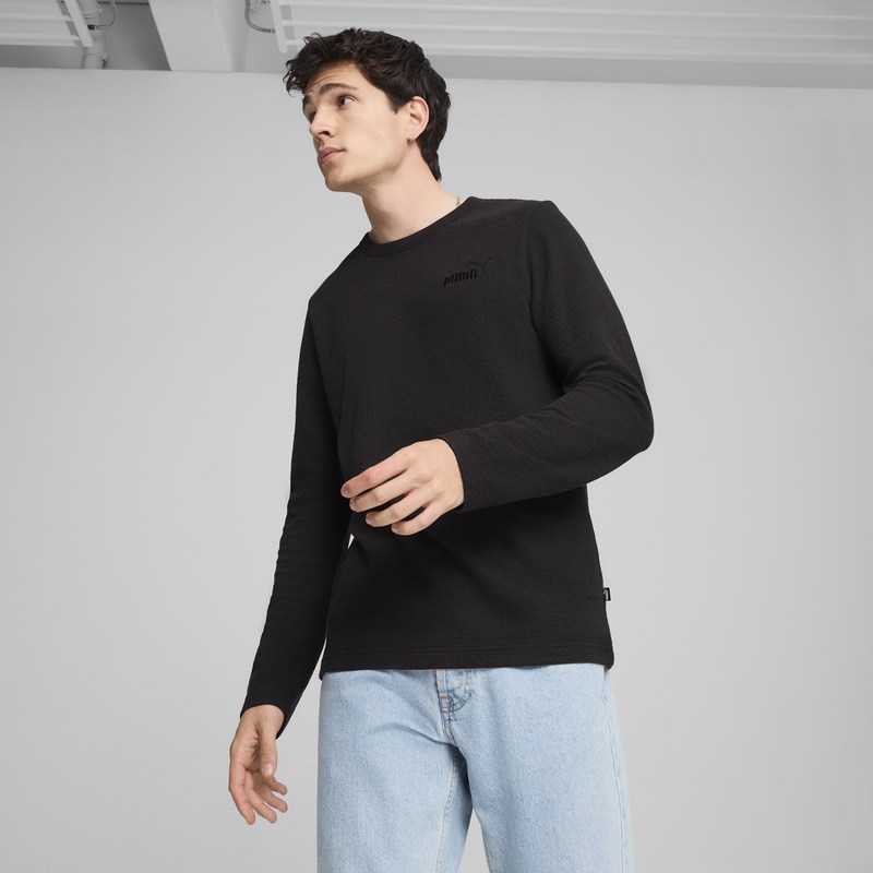 Bluza Puma ESS Elevated Waffle Longsleeve Tee