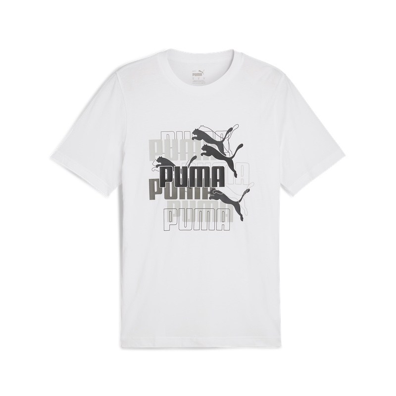 Tricou Puma Graphics Multiple Logo Tee