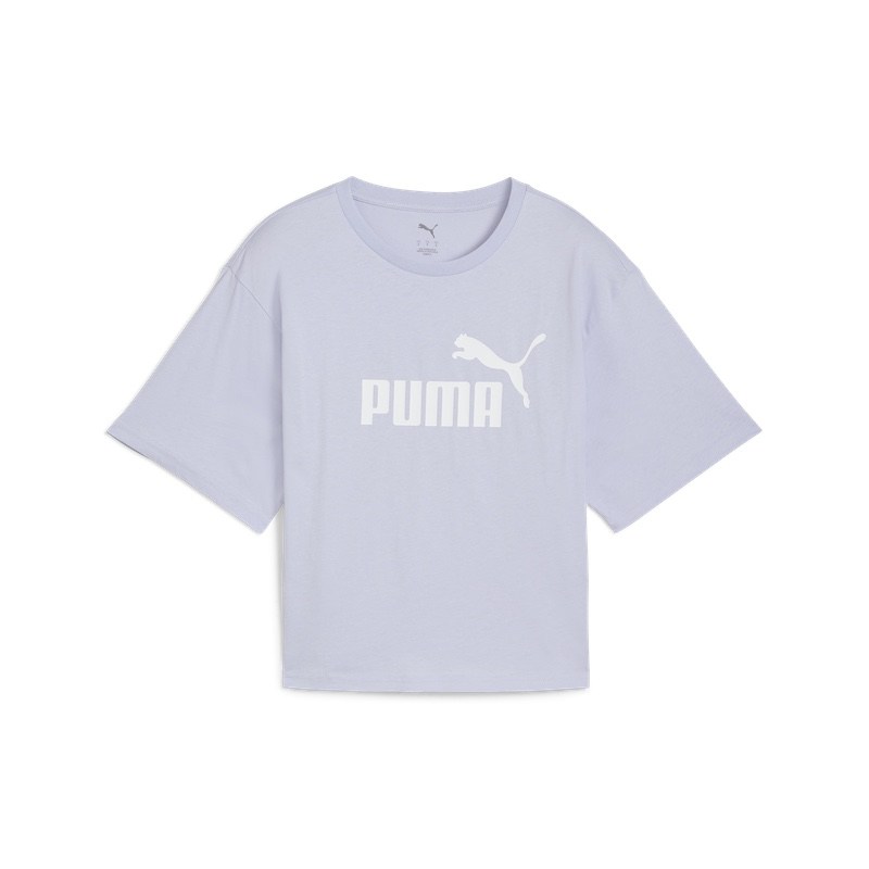 Tricou Puma ESS Cropped No. 1 Logo Relaxed Tee - 3 | YEO