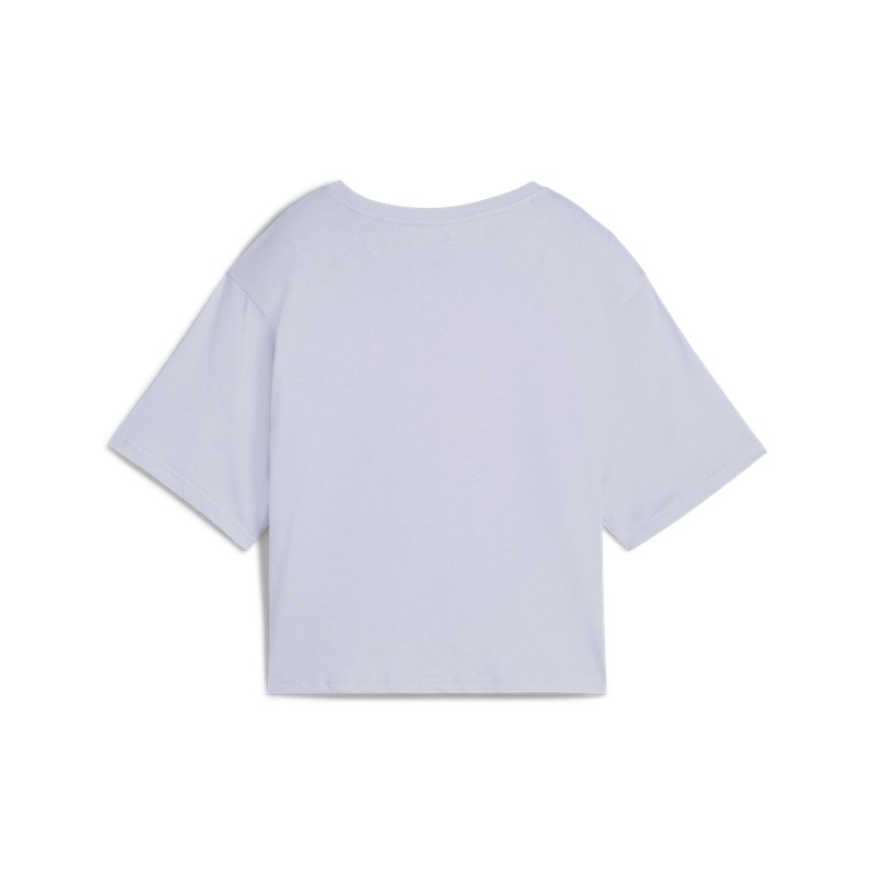 Tricou Puma ESS Cropped No. 1 Logo Relaxed Tee - 4 | YEO