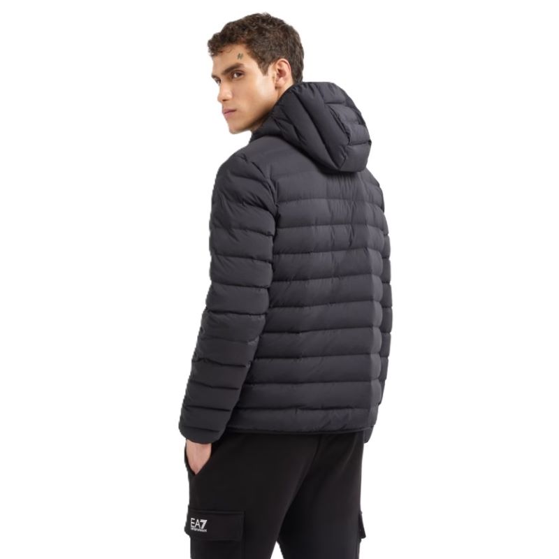 Geaca EA7 M DOWN MEDIUM HOODED JACKET