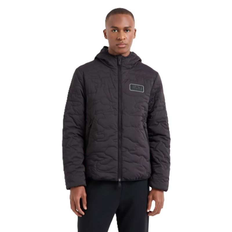 Geaca EA7 M DOWN MEDIUM HOODED JACKET CAMOU - 1 | YEO