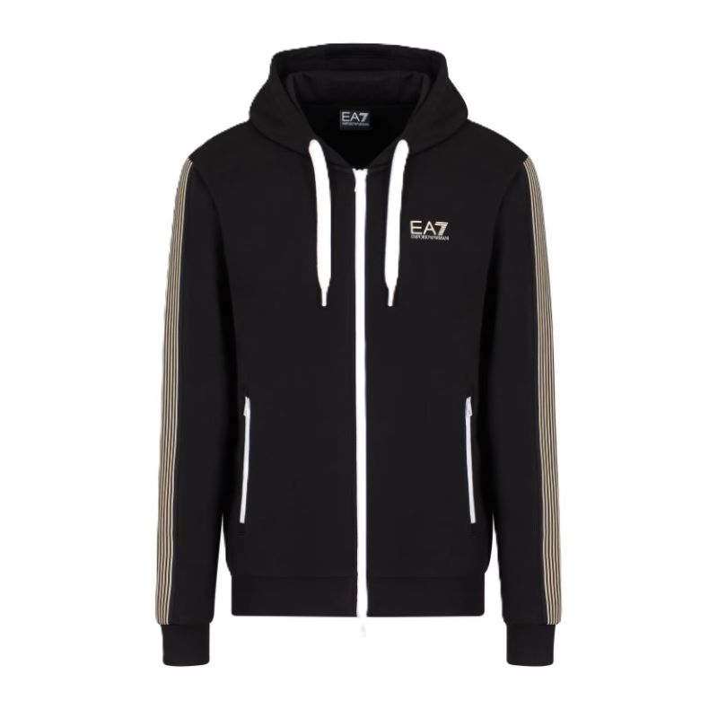 Bluza cu fermoar EA7 M hoodie FZ BR