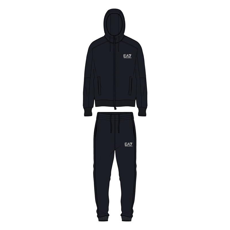 Trening EA7 M Track Suit hoodie FZ CH PL