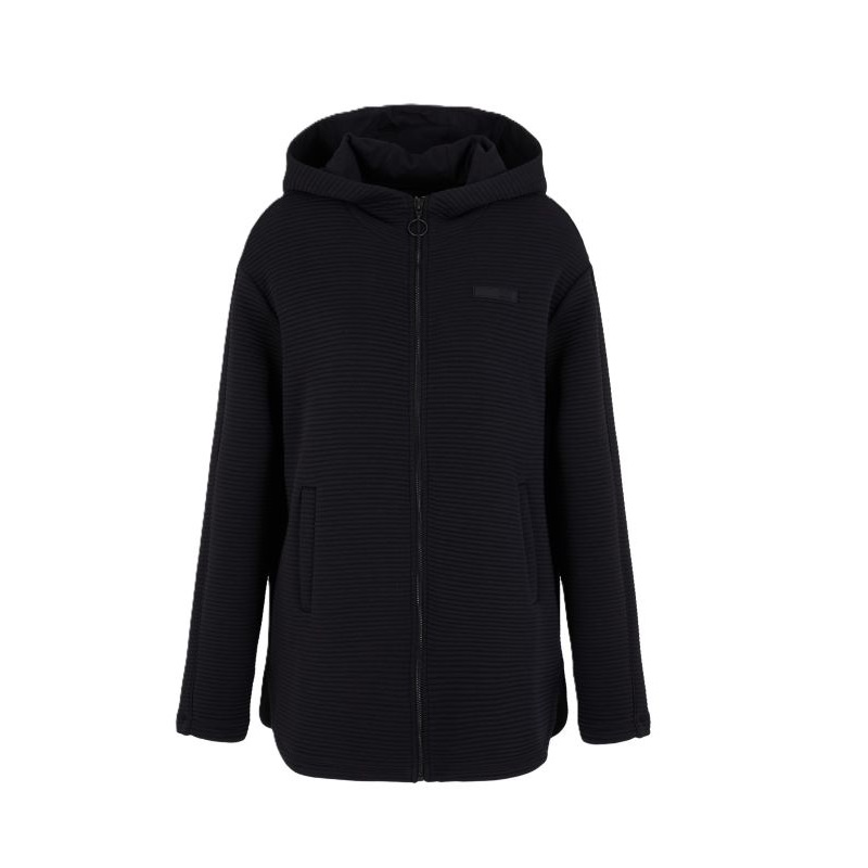 Bluza cu fermoar EA7 W HOODIE FZ