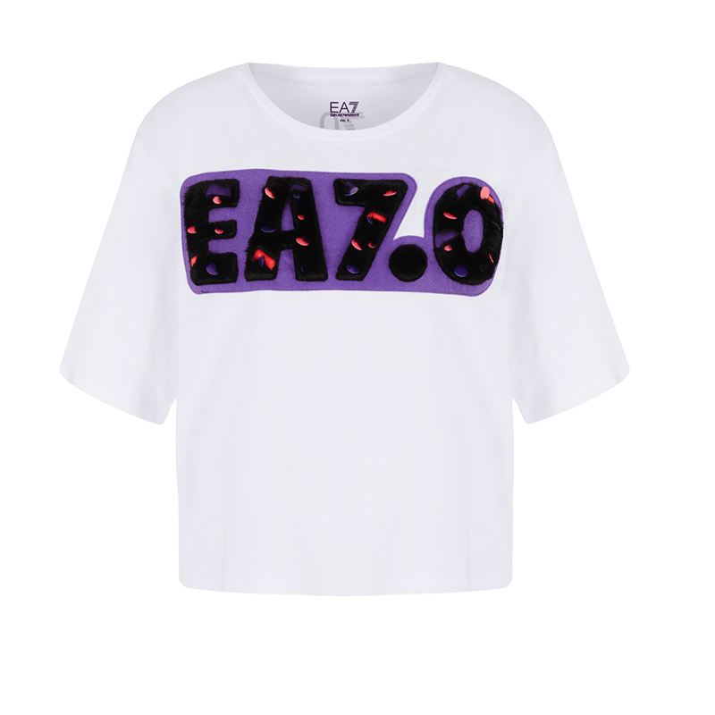 Tricou EA7 W tee SS RN logo SEQUIENS