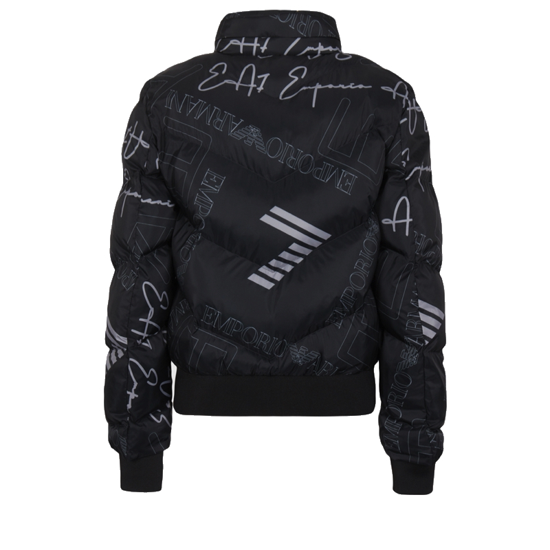 Geaca EA7 W BOMBER JACKET EXTRA PADDED MONOGRAM