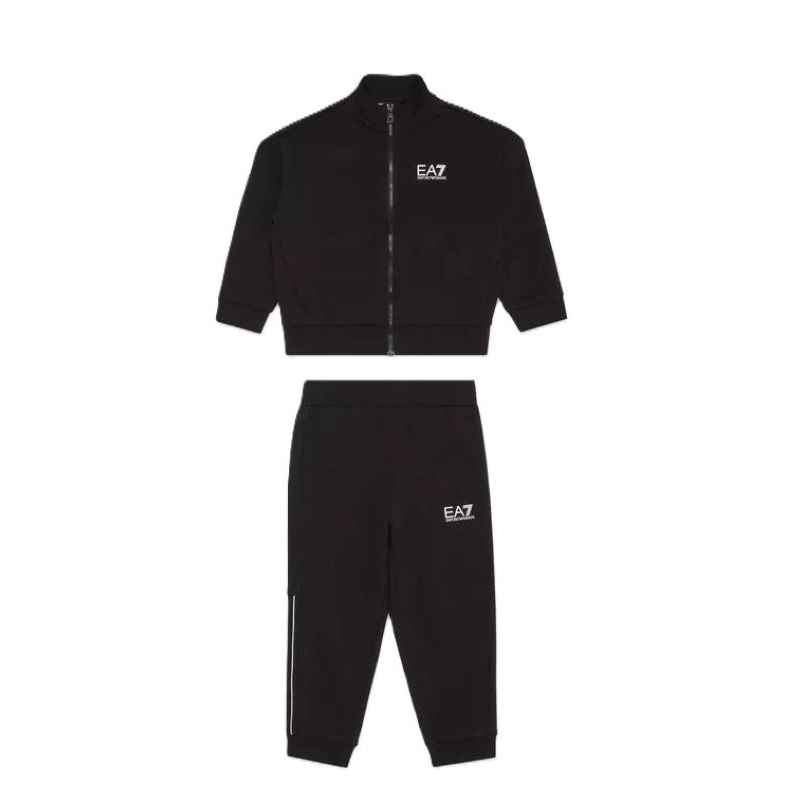 Trening EA7 BOY T-SUIT TT FZ CH COFT