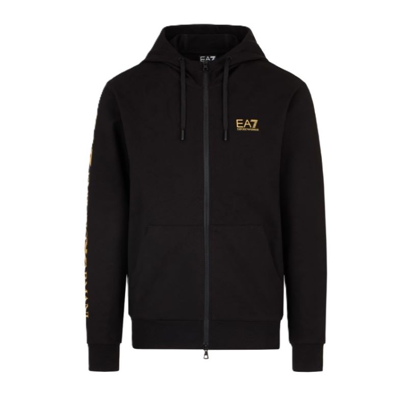 Bluza cu fermoar EA7 M HOODIE FZ EXTENDED LOGO CC