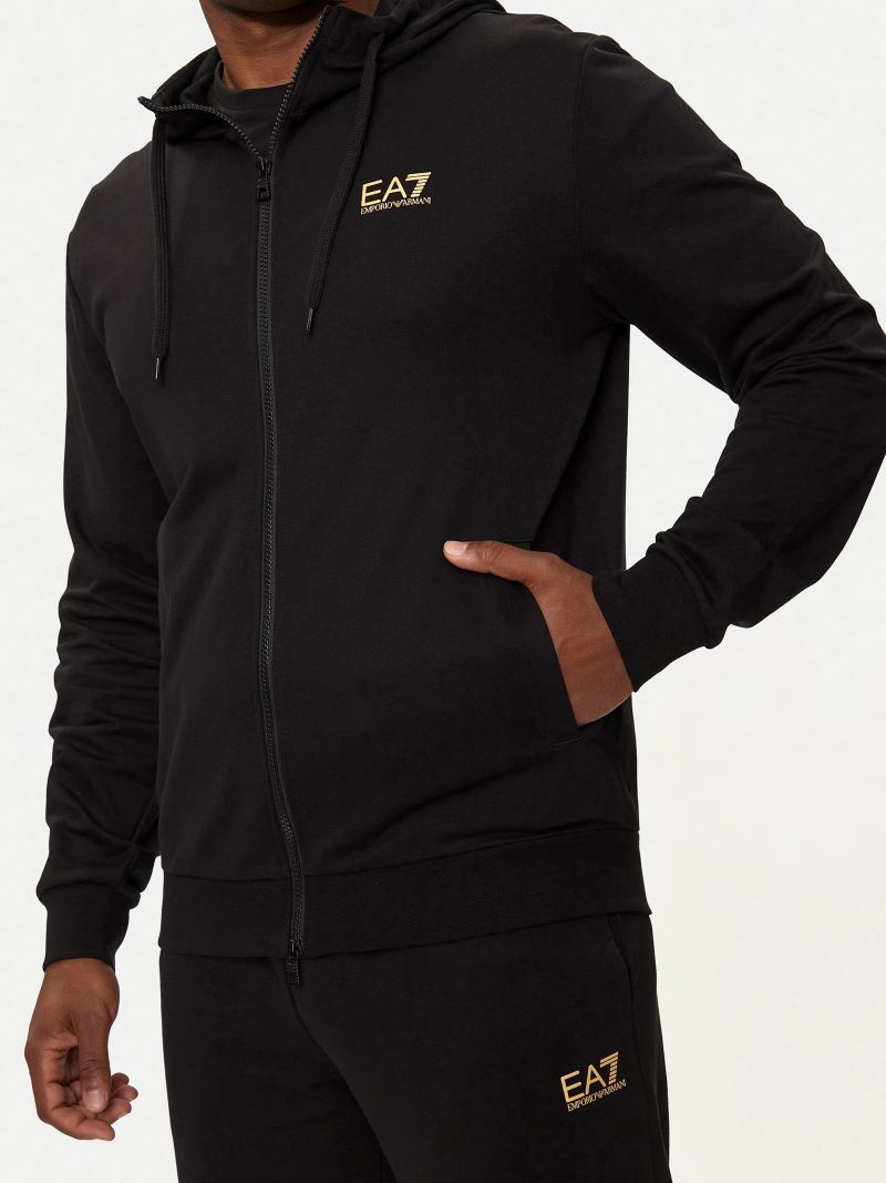 Trening EA7 M T-SUIT hoodie FZ CH coft