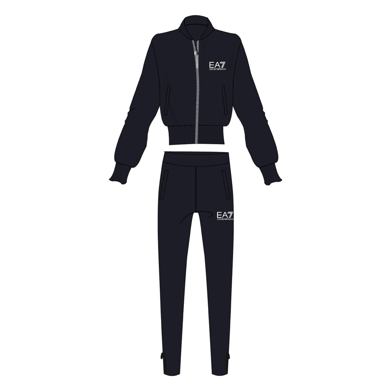 Trening EA7 W CLASSIC T-SUIT TT FZ CH