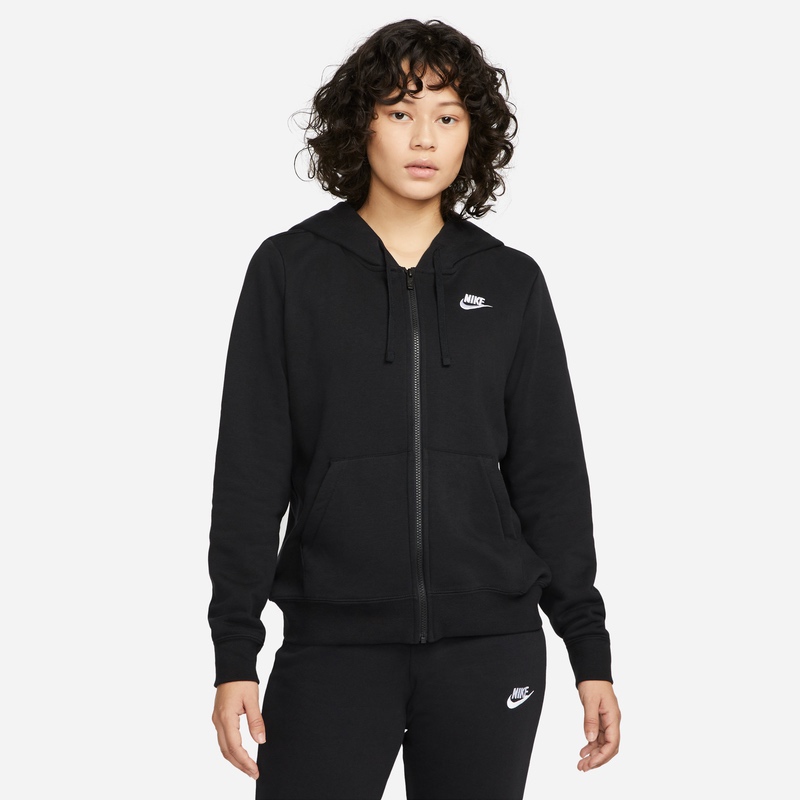 Bluza Nike W NSW CLUB FLC FZ STD