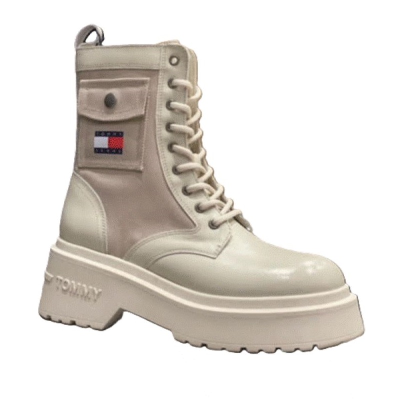 Ghete Tommy Hilfiger TJW CHUNKY COMBAT BOOT