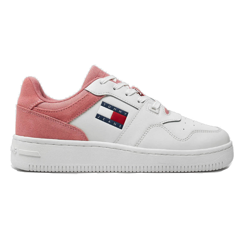 Pantofi sport Tommy Hilfiger TJW Retro Basket Mix Media