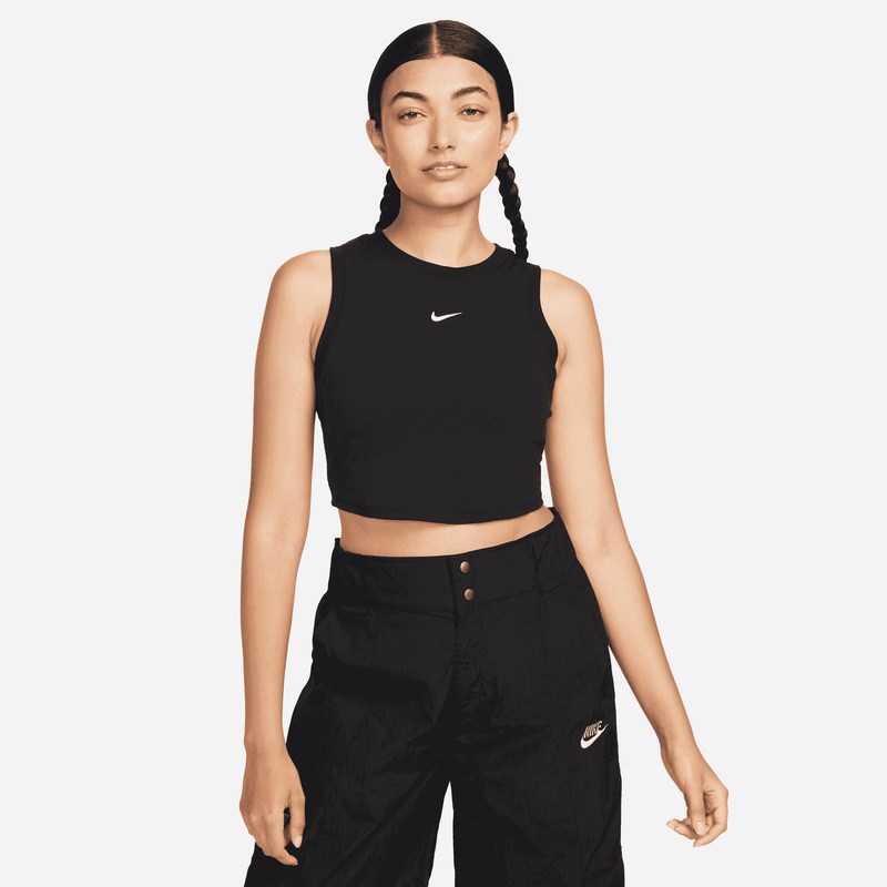 Maiou Nike W NSW ESSNTL RIB CRP TANK - 3 | YEO