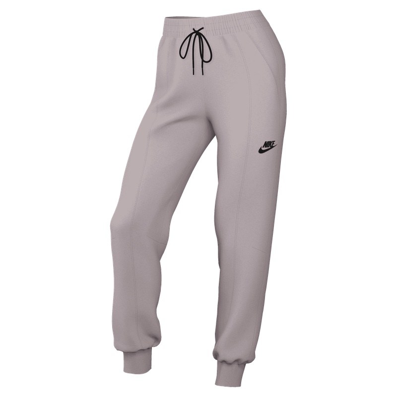 Pantaloni Nike W NSW TCH FLC MR JGGR