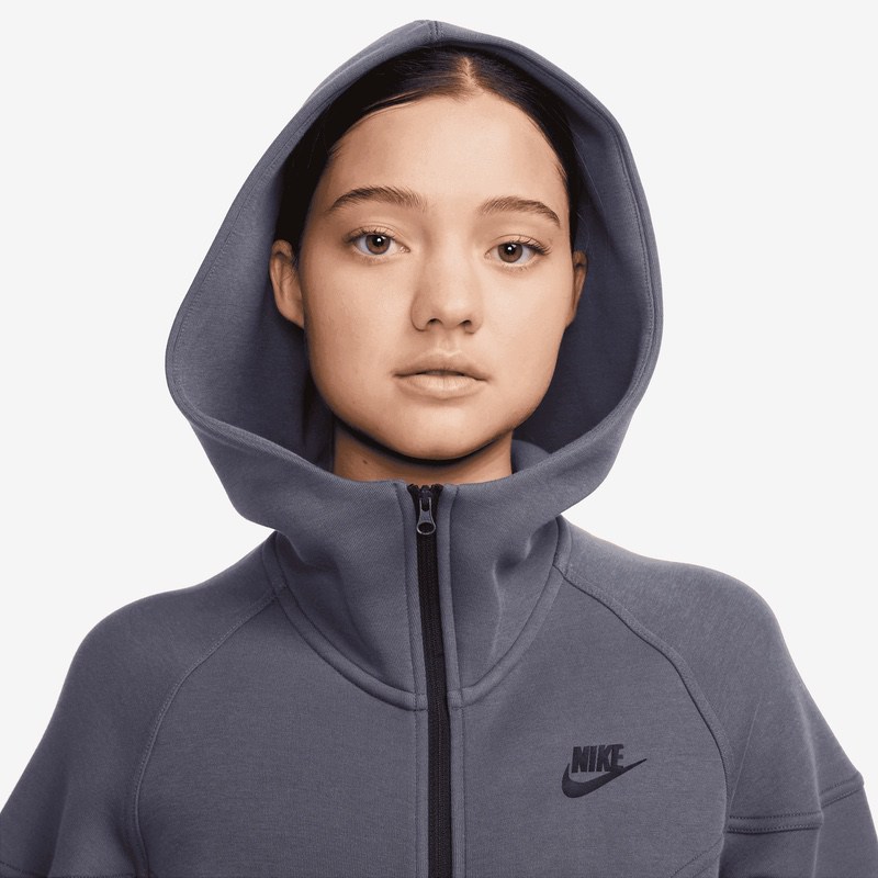 Bluza cu fermoar Nike W NSW TCH FLC WR FZ HDY