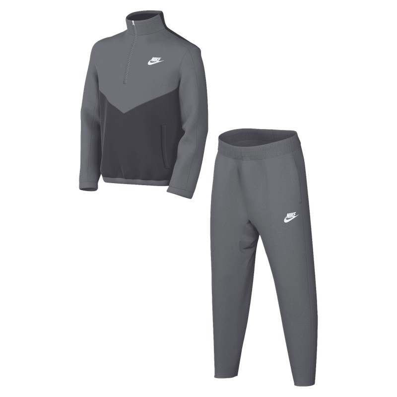 Trening Nike K NSW TRACKSUIT WVN QZ HBR