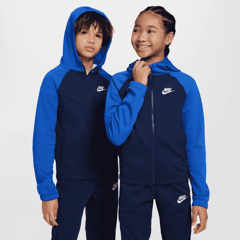 Trening Nike K NSW TRACKSUIT POLY HD FZ LBR - 4 | YEO