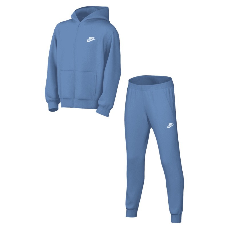 Trening Nike K NSW CLUB FLC FZ TRACKSUIT