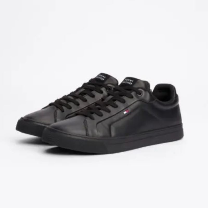 Pantofi sport Tommy Hilfiger ICON COURT LTH FLAG ESS