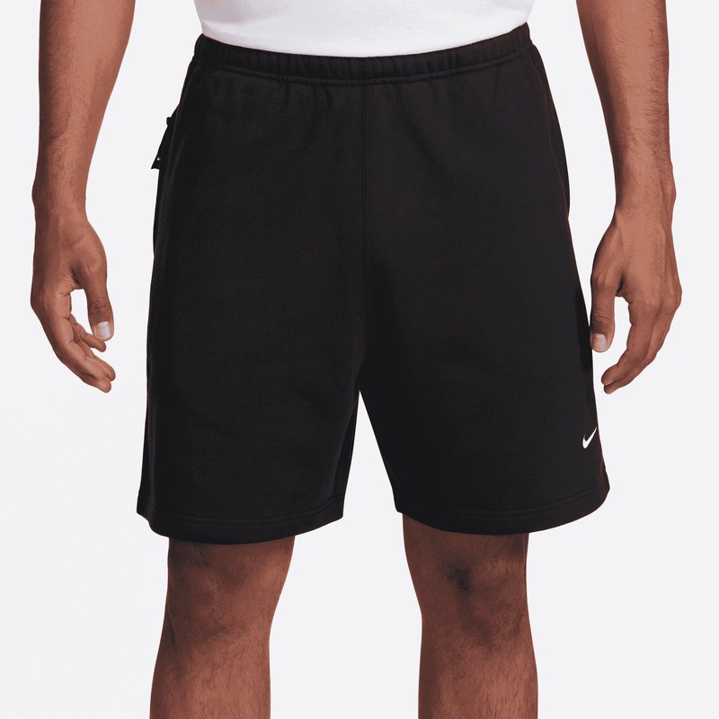 Sort Nike M NK SOLO SWOOSH BB FLC SHORT - 3 | YEO