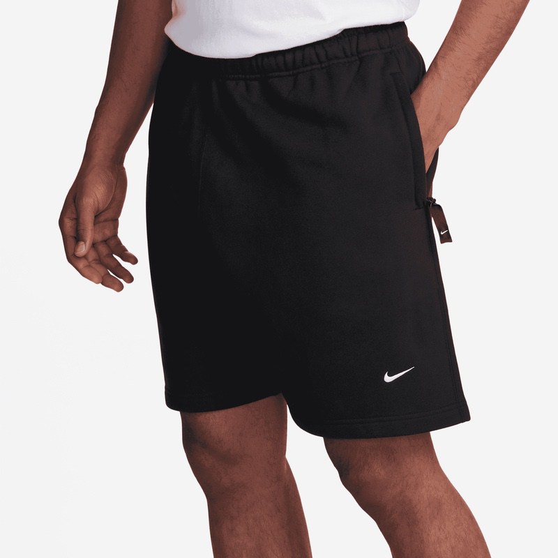 Sort Nike M NK SOLO SWOOSH BB FLC SHORT