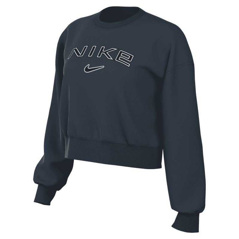 Bluza Nike W NSW PHNX FLC OOS LOGO CREW