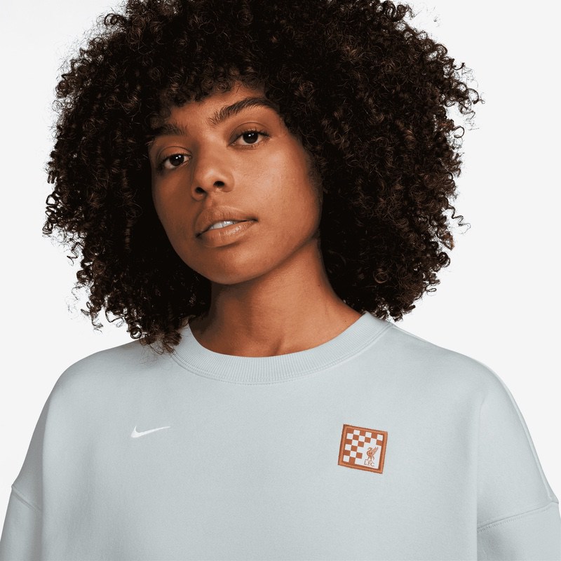 Bluza Nike LFC W NSW PHNX FLC OS CREW 3R - 3 | YEO