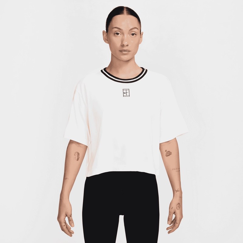 Tricou Nike W NK DF HERTAGE SS CROP TEE - 2 | YEO