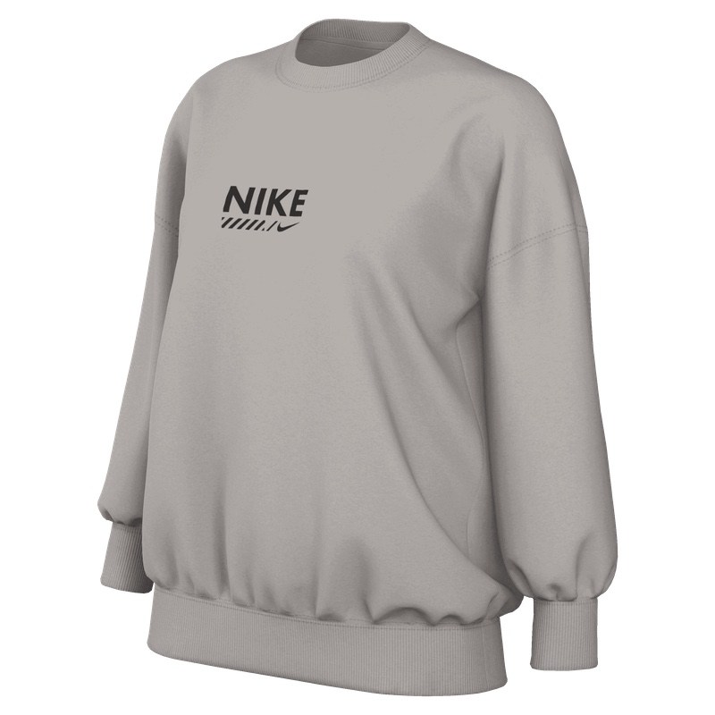 Bluza Nike W NSW FLC OS CREW GLS