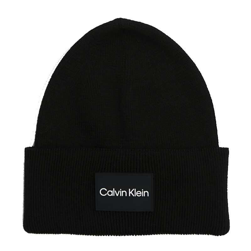 Caciula Calvin Klein FINE COTTON RIB beanie