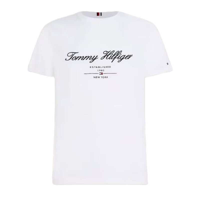 Tricou Tommy Hilfiger SCRIPT LOGO TEE