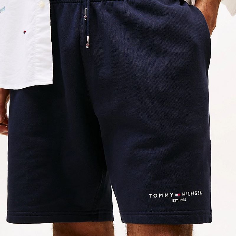 Sort Tommy Hilfiger SMALL TOMMY LOGO SWEATSHORTS - 1 | YEO