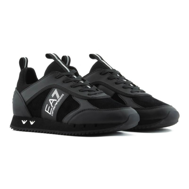 Pantofi sport EA7 BLACK&WHITE SUEDE - 1 | YEO