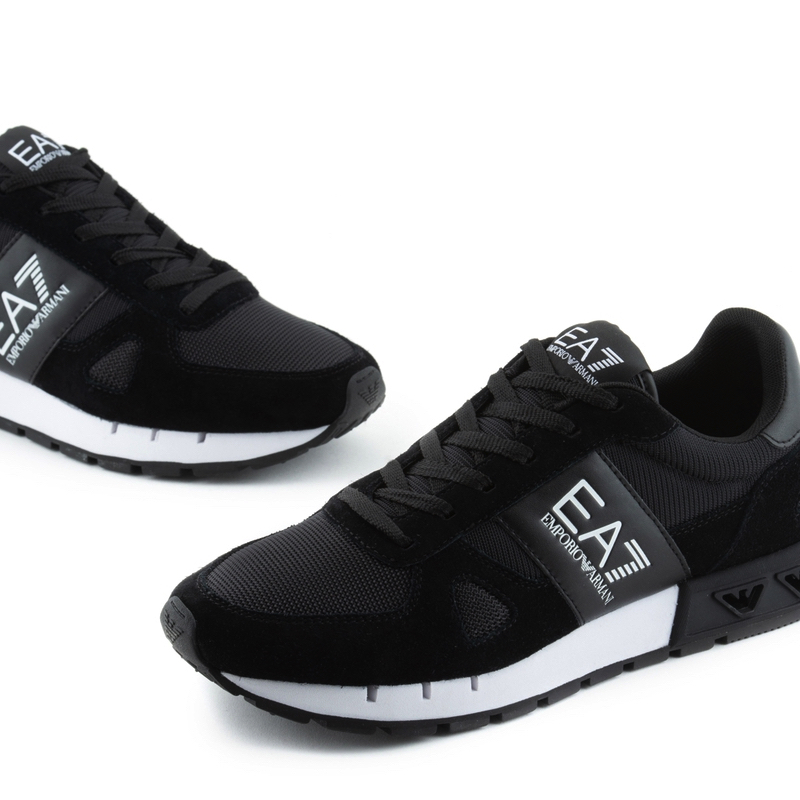 Pantofi Sport EA7 Black White LEGACY