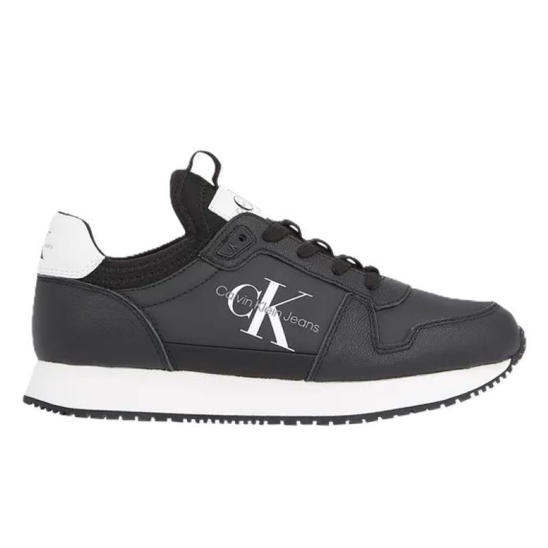 Pantofi sport Calvin Klein RUNNER SOCK LACEUP ML LTH